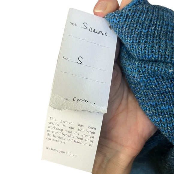 Bill Baber Knit Tunic Tank Top Cotton Lagenlook Speckled - Picture 9 of 10